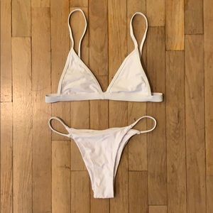 Triangle Bikini Top and Bottom